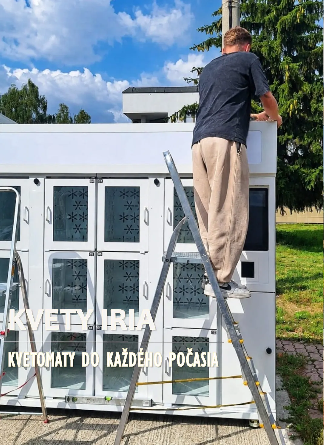 Exteriérový kvetomat na 12 kytíc — Podunajské Biskupice